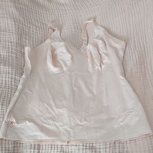 Ruby Ribbon Light Pink Sheer Cami Size 46 New Without Tags